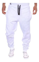 Calça Moletom Slim Jogger Lisa Inverno Plus  Branco lisa G4