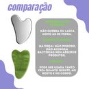 Guasha Placa De Massagem, Ferramenta De Raspagem De Aço Inox