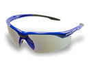 Óculos Proteção Segurança Azul Espelhado Trabalho Epi Ca