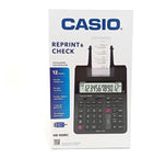 Calculadora Casio Hr-100rc Com Impressão Bobina De Mesa 12 Dígitos Impressora Acompanha Fonte de Alimentação Cor Preto