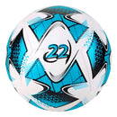 Bola De Futebol Para Campo 22 I Topper Cor Branco/Verde Mar/Preto