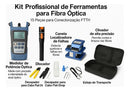 Kit Fibra Óptica Caneta 10km Clivador Fc6s Power Meter Ftth9