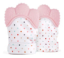 Luva Mordedor Bebê Luvinha Silicone - 1 Und Cor Rosa