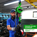 Talha Manual 1 Tonelada 1000 Kg Com Corrente 5 Metros Trato