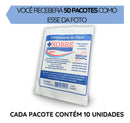Compressa De Gaze Estéril 13 Fios Nobre 500 Unidades (50 Pacotes C/10)