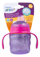 Philips Avent Copo Transição Infantil Bebe Easy Bico Silicone 200ml Cor Rosa