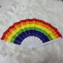 Leque Arco Íris Colorido Lgbt Festa Carnaval Barulho Cor Arco-íris Arco-íris