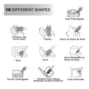 10 Fresa Lima Rotativa Metal Duro Escarear Madeira Aço Ferro