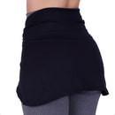 Kit 2 Tapa Bumbum Fit Preto - Cinza Aço Único(Veste P até GG)