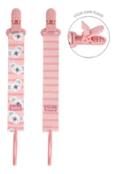 Kit Com 2 Prendedores De Chupeta Coala Rosa 14496 - Buba