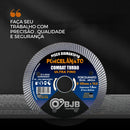 3 Disco Diamantado 105mm Fino Porcelanato P/ Bosch Makita