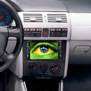 Moldura Painel Central 2 Din Dvd Gol Saveiro Parati G3 Preto 2000 à 2005 Expex 076