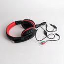 Headset Gamer Com Microfone E Fone P2 Compatível Xbox One Ps4 Pc Mobile Vermelho RGB Marca Woosh