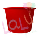 Kit 30 Balde De Pipoca 1,5l Lembrancinha Festa Baldin Vermelho