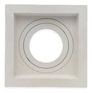 Spot Embutir Par20 Recuado Quadrado Estrutura Branco