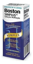 Soluções de limpeza de lentes de contato Bausch + Lomb Solução Multiação Simplus 120ml