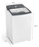 Máquina De Lavar Bwf15ab 15kg Tira Manchas Branca Brastemp Cor Branco