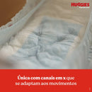 Huggies Fralda Descartável Máxima Proteção M - 172 Un