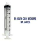 Seringa 60ml Luer Lock/ Rosca Recarregar Cartucho 25unidades Capacidade Em Volume 60 Ml