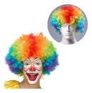 Peruca Colorida Festa Fantasia Cosplay Palhaço Carnaval