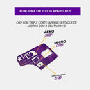 Chip Vivo 4g Pré Pago 3 Corte Escolha O Ddd Que Quiser!!!!!!