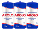 Kit Com 3 Algodão Hidrófilo em Rolo 500g Apolo