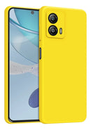 Capa Capinha Case Para Motorola Moto G53 5 Amarelo/Creme