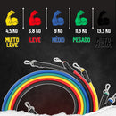 Jcanova Store Kit Elásticos Academia 11 Peças Borracha Corda Tubos Alças Âncoras Crossfit Elastico Extensor Faixa Elástica Exercício Treinos Fisioterapia Funcional Ginastica Látex Musculaçã