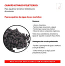 Carvão Ativado Peletizado 1000g Aquário E Bebedouro Pet