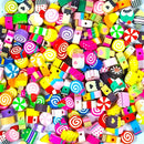 Kit 3 Modelos Miçangas 120 Pçs Coração Frutas Doces Anita Bijuterias