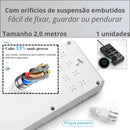 Extensão Tomada Filtro De Linha Com Fusível -  Preto 127/220V