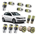 Kit Lampadas Led Premium Gol Voyage Parati Up Fox Saveiro Branco Diversos 12 Volts