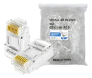 Conector de rede Exbom EZ-RJ45 100 Unidades