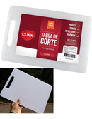 Tábua De Corte Carne Profissional Branca Açougue Restaurante Cozinha Industrial Resistente Higiênica Fácil Limpeza Material Durável Qualidade Superior Ponte Lar Utilidades