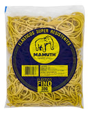 Elástico Nº 18 2,2mm Amarelo 250g 300 Un Dinheiro Liguinha