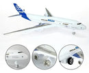 Olhei Comprei A380 Jumbo Airbus Grande Avião de Brinquedo Cor Branco Movido a Fricção com Luz e Som