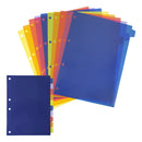 Divisória Fichário Colegial Com Visor Coloridas C/10