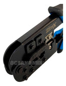 Alicate Crimpar Profissional Rj45 Rj11 Rj12 8p 6p 4p Catraca