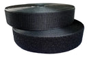 NCA Artesanatos fecho de contato 50mm para costura 10 metros tipo velcro cor preto 50mm 10mt