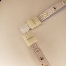 Kit 20 Conector L Emenda Rapida 10mm 4 Vias P Fita Led Rgb Tensão de operação 12V