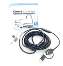 Câmera Endoscópio De Inspeção Sonda Flexível Prova Dágua