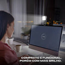 Rgb Profissional Mini Portátil Iluminador Led Fotos E Videos Preto Rgb