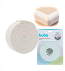 Protetor De Quina E Borda Buba Bebê Rolo Flexível Branco 2m