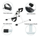Mini Bicicleta Ergométrica Portátil Reabilitação Fisioterapia e trena de 150cm - FITMETRIA