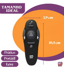 Apresentador Slides Laser Pointer Caneta Sem Fio Controle Passador Remoto Mouse Apontador Passar Excel Canva Powerpoint Apresentação Palestras + Pilha GotWire?