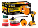 Kit 14 Escovas Rotativa Giratoria Limpeza Encaixa Uso Furadeira Parafusadeira TCW1400 The Black Tools