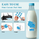 Adesivos Vinil Jato De Tinta Transparente A4 20 Folhas Mecolour