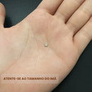 Kit Com 100 Peças De Ímã De Neodímio 3x1mm N35 Redondo Super Forte Para Projetos Artesanato E Fixação Variall