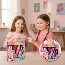 Brinquedo Menina Mechas De Cabelo Colorida Pintar Cabelo