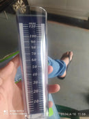 Pluviômetro Em Acrílico Transparente - 120 Ml